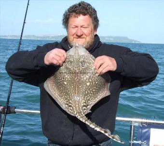 7 lb 9 oz Thornback Ray by Richard Cock