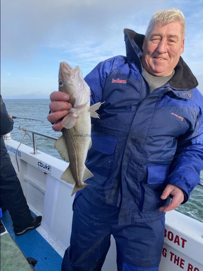 2 lb 4 oz Cod by Hank.