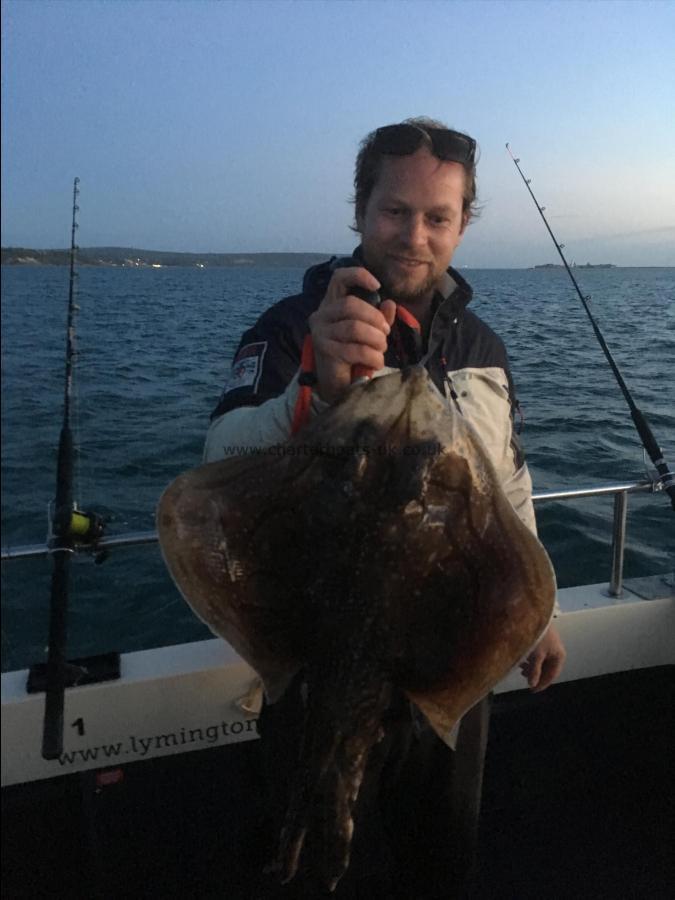 10 lb 2 oz Undulate Ray by Unknown