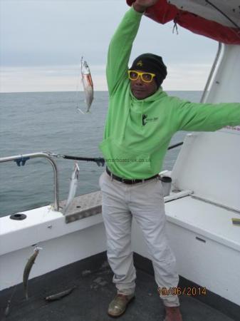 1 lb Mackerel by Buzz Allen first fish !