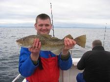 6 lb Cod by Guy Bulmer from Bridlington.