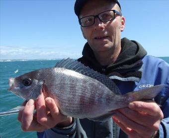 2 lb Black Sea Bream by Steve Clark