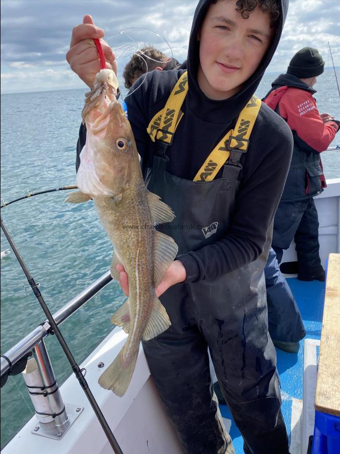 3 lb 1 oz Cod by Ted.