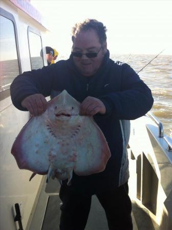 8 lb 8 oz Thornback Ray by Bill