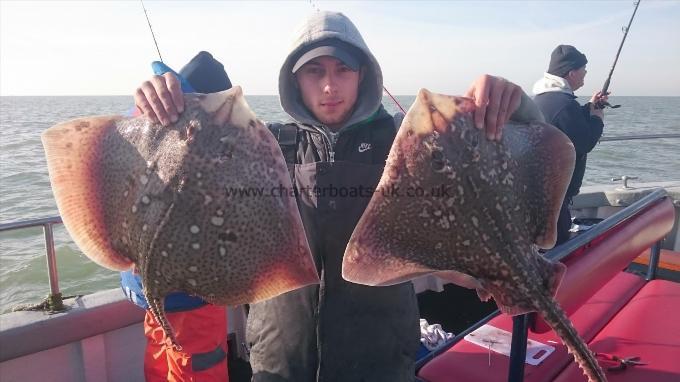 9 lb 7 oz Thornback Ray by Unknown