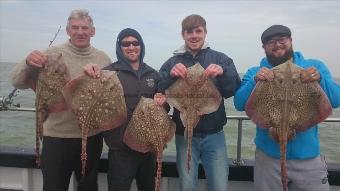 7 lb 7 oz Thornback Ray by carls party