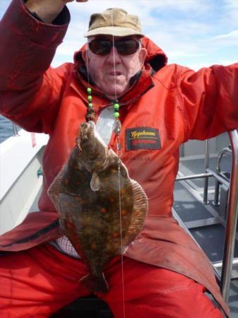 3 lb 12 oz Plaice by Richard Diprose