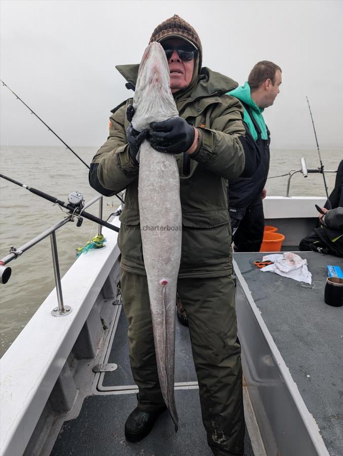 16 lb Conger Eel by Leon