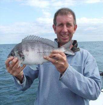 3 lb 8 oz Black Sea Bream by Graham Latimer