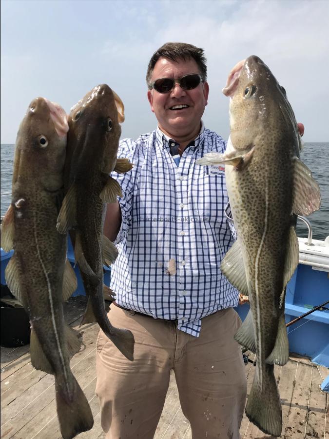 9 lb Cod by Alister doctor from tadcaster 11th june