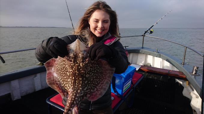 6 lb 3 oz Thornback Ray by Jo from London