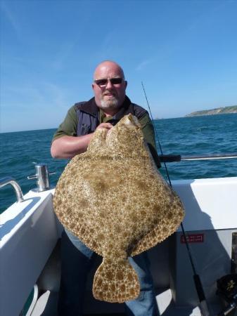 20 lb 4 oz Turbot by Andrew Dunne