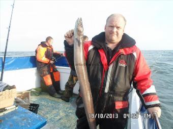 10 lb 5 oz Conger Eel by Phil heirs, Stockton.