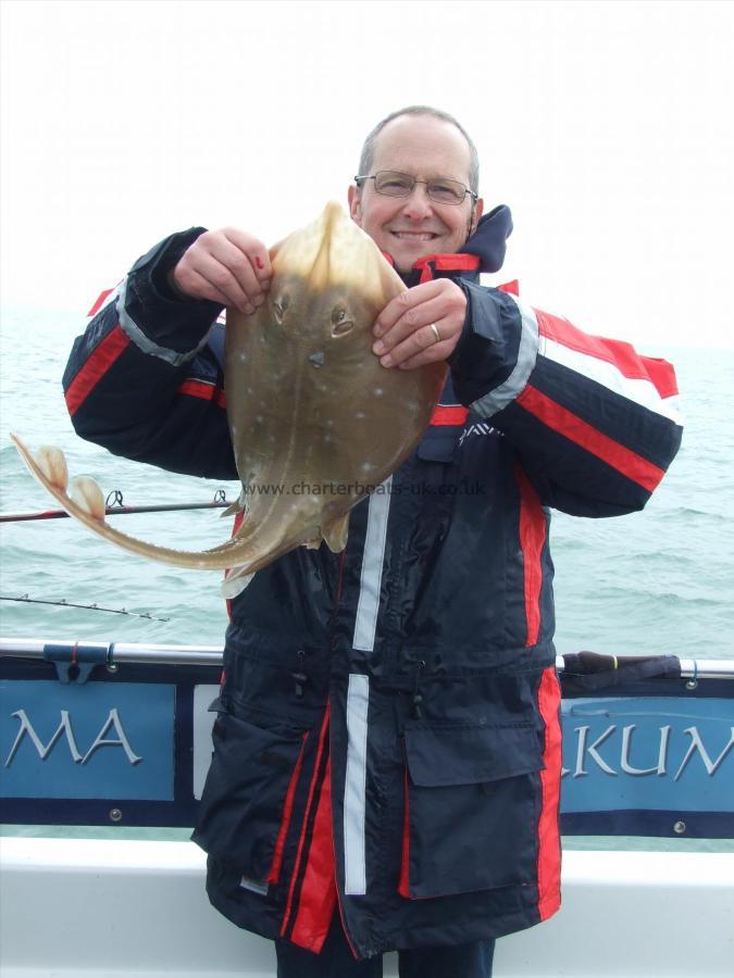 6 lb 8 oz Small-Eyed Ray by Phil Harrison
