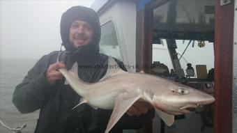 8 lb 5 oz Smooth-hound (Common) by Clive from Kent