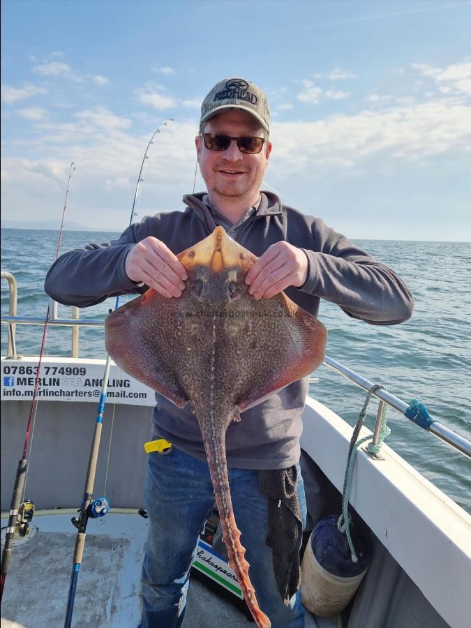 8 lb 5 oz Thornback Ray by Unknown