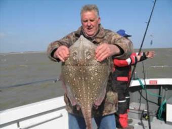 19 lb 2 oz Thornback Ray by Chris Ives