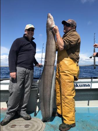 60 lb Conger Eel by Kevin McKie