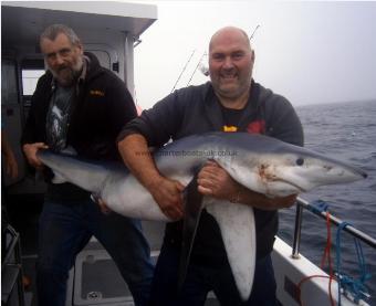 125 lb Blue Shark by Steve