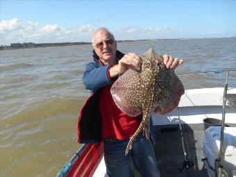 4 lb Thornback Ray by Jeff Ball