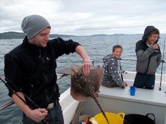 4 lb 2 oz Thornback Ray by Unknown