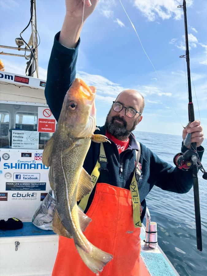 4 lb Cod by Skipper.
