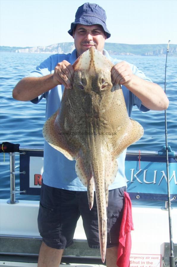 14 lb 8 oz Blonde Ray by Paul Musselwhite