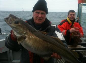 13 lb 8 oz Pollock by Geordie Staines