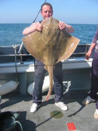 21 lb 9 oz Blonde Ray by Steve