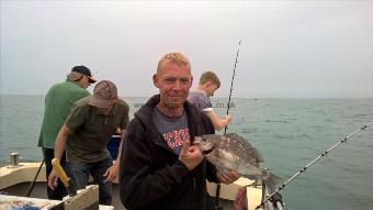 2 lb 8 oz Black Sea Bream by Stephen Wake