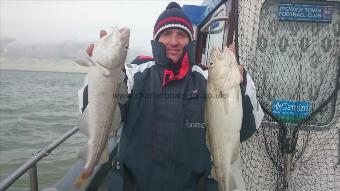 6 lb 2 oz Cod by steve from charing