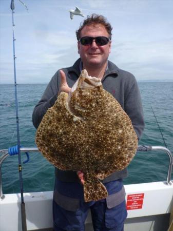 9 lb 4 oz Turbot by Ian Robson