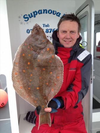 4 lb 8 oz Plaice by Hugh