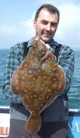 4 lb Plaice by Steve Harder