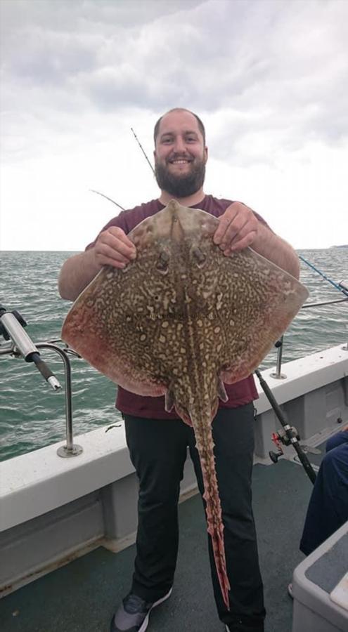 10 lb 5 oz Thornback Ray by Anthony