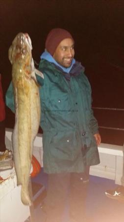 13 lb 6 oz Ling (Common) by Deat on his second ever fishing trip!