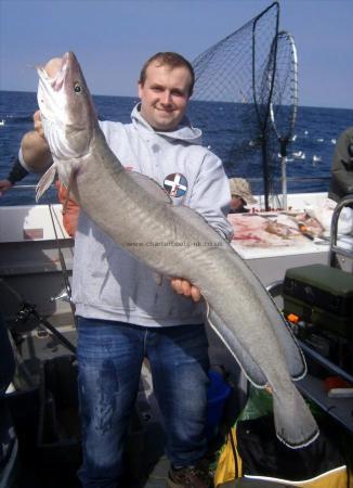 22 lb 8 oz Ling (Common) by Liam