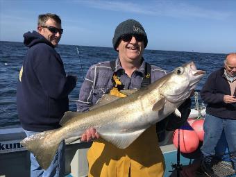 13 lb Pollock by Kevin McKie