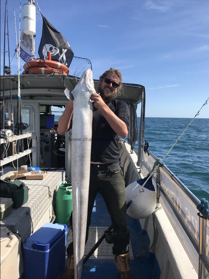 46 lb Conger Eel by Anthony hills