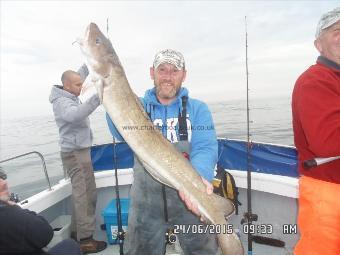 14 lb Ling (Common) by Michael Newton, Sunderland