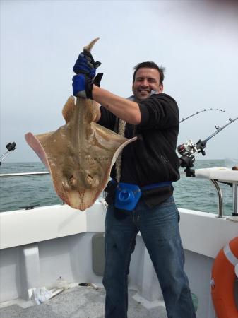 12 lb 6 oz Blonde Ray by Graeme Galloway