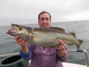 12 lb 3 oz Pollock by Jon Himpfen