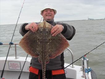 8 lb 2 oz Thornback Ray by John Halliwell