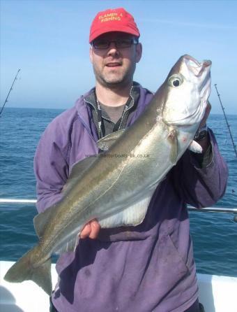 13 lb Pollock by Richard Christian