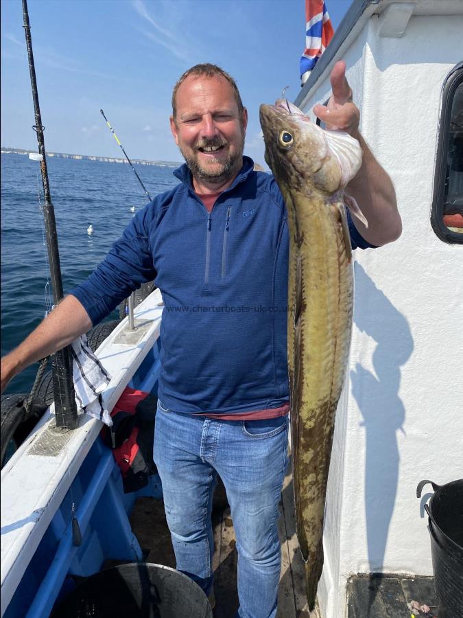 8 lb Ling by Ian from lancaster