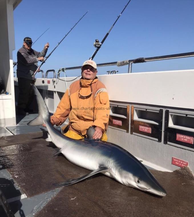 100 lb Blue Shark by Jeff