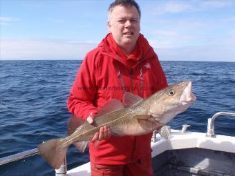 8 lb Cod by Gregor Campbell from Glasgow.