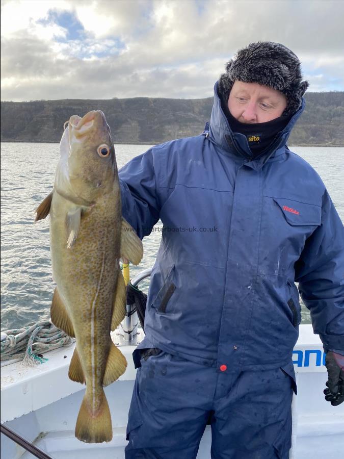 6 lb 2 oz Cod by Richard Hirst.