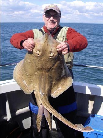 18 lb 2 oz Blonde Ray by John Crease