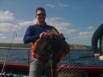 14 lb Undulate Ray by Tom's Swanage Stag Party